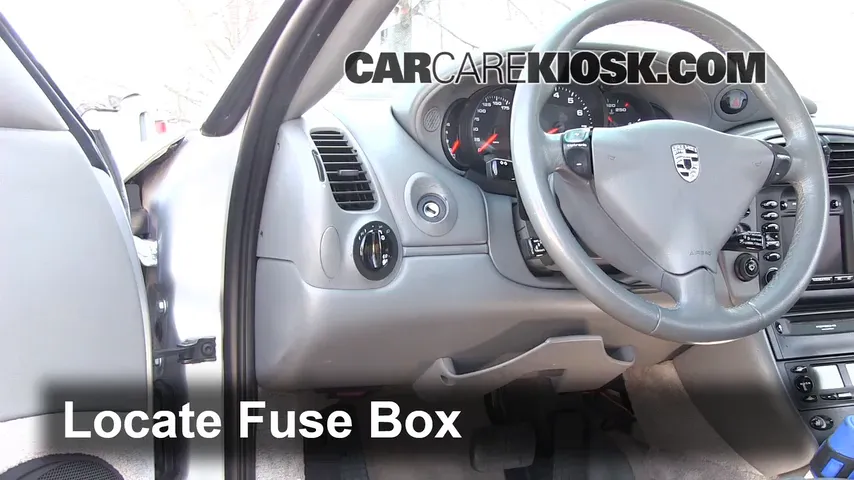 2000 Porsche 911 Carrera 4 3.4L 6 Cyl. Convertible Fuse (Interior)